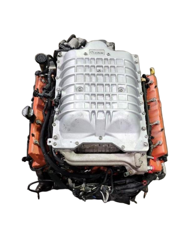 Turbocharged, high-performance 6.2L long-block motor