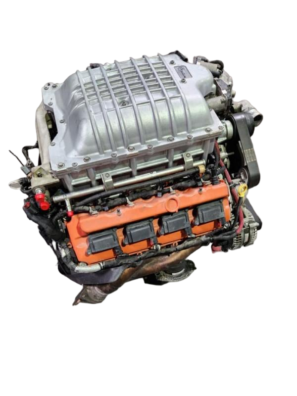 Turbocharged, high-performance 6.2L long-block motor