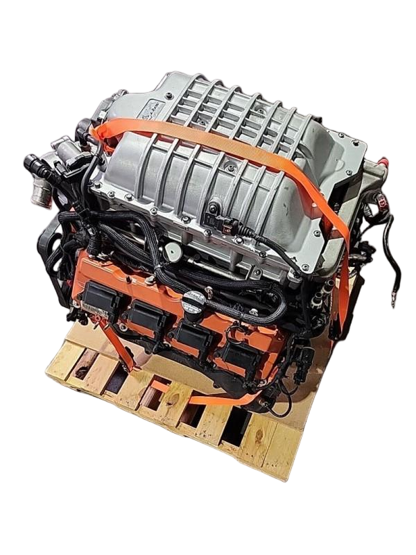 Turbocharged, high-performance 6.2L long-block motor