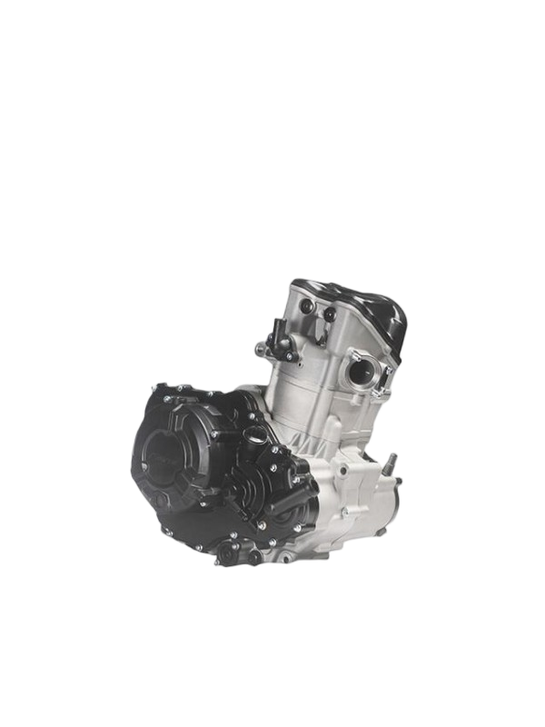 Water-cooled 4-valve 450cc motorcycle engine