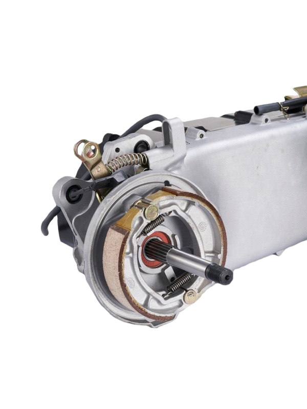 High-efficiency and durable 125cc motorcycle engine assembly