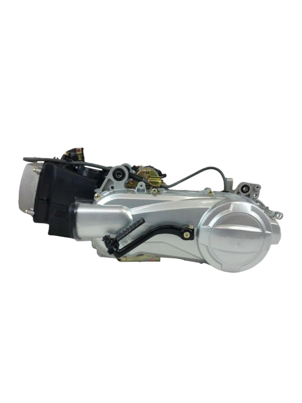 High-efficiency and durable 125cc motorcycle engine assembly