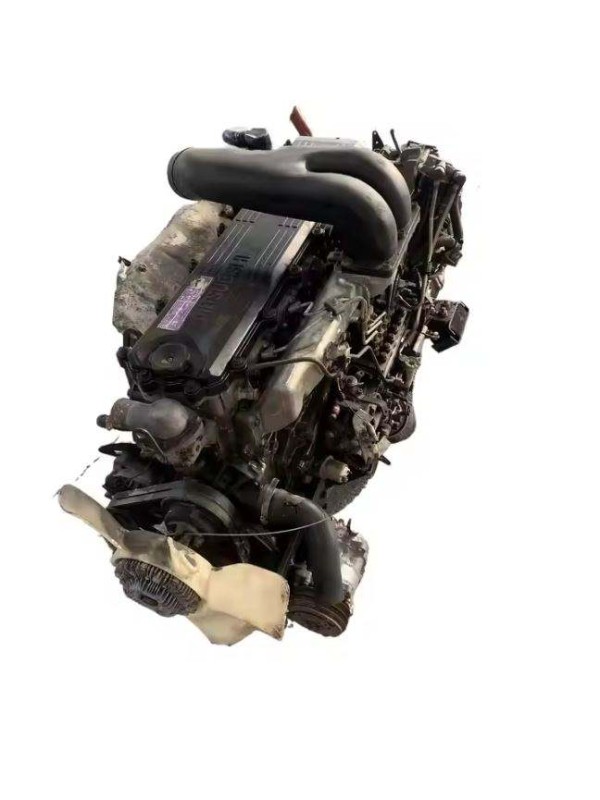 High-efficiency, durable 6-cylinder diesel engine assembly
