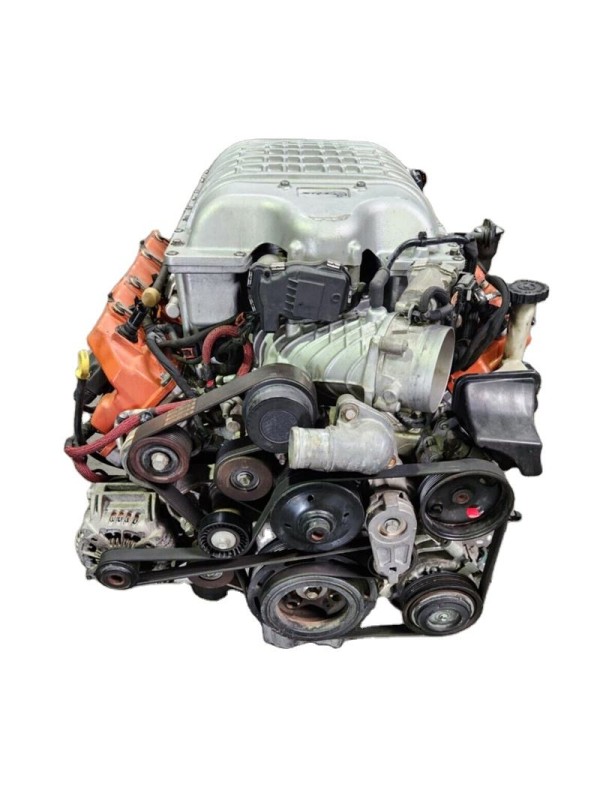 Turbocharged, high-performance 6.2L long-block motor