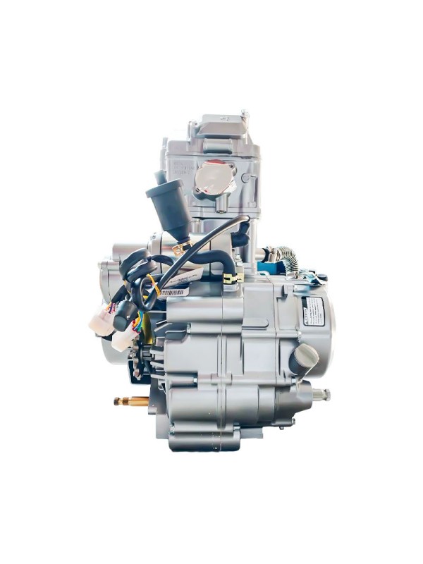 High power, wear-resistant, and quiet 300cc chain-driven motorcycle engine
