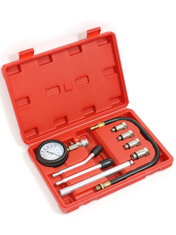 Precise testing extended connecting pipe car cylinder compression tester