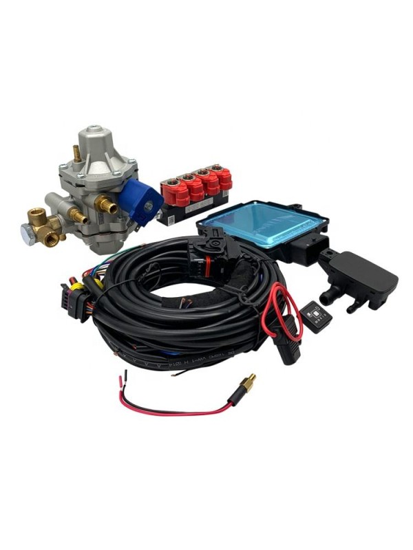 High-efficiency, energy-saving 4-cylinder car fuel conversion kit