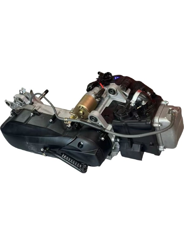 Air-cooled 4-valve 200cc motorcycle