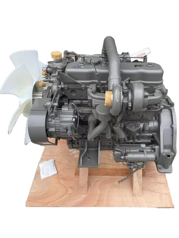 High-power, high-efficiency four-stroke four-cylinder diesel engine