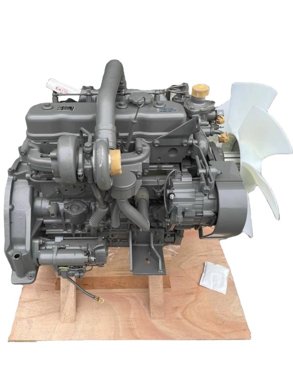High-power, high-efficiency four-stroke four-cylinder diesel engine