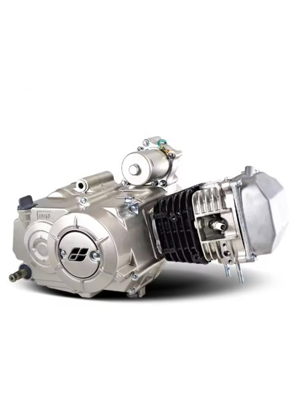 High-efficiency, durable 125cc four-stroke motorcycle engine assembly
