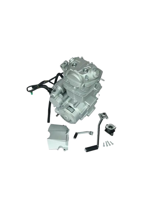 High-efficiency cooling 150cc air-cooled engine assembly