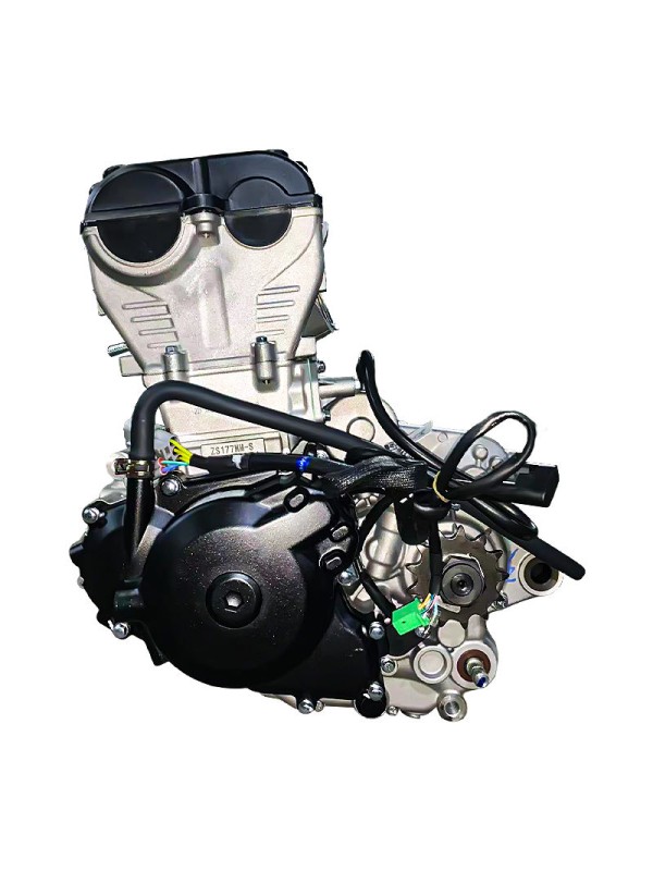 High-power, wear-resistant 4-stroke 4-valve off-road motorcycle engine assembly