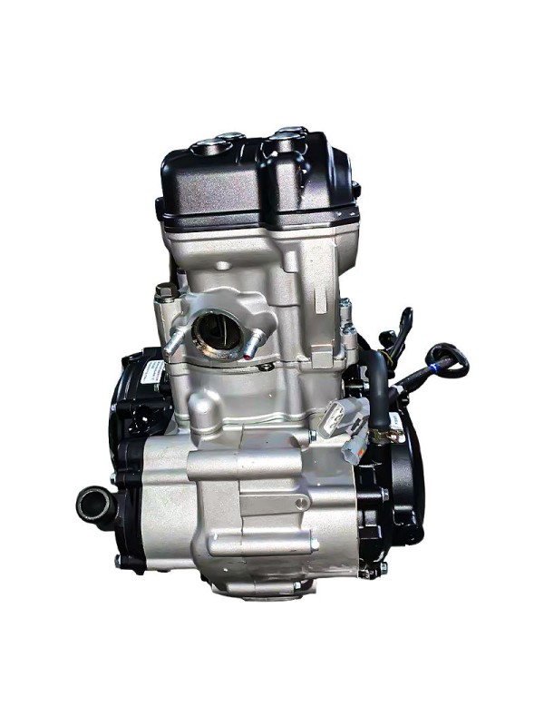 High-power, wear-resistant 4-stroke 4-valve off-road motorcycle engine assembly