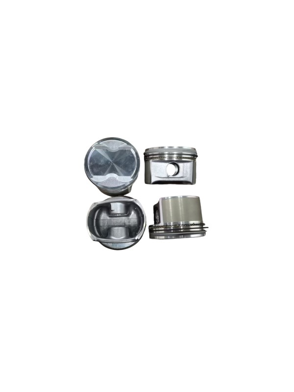 Wear-resistant, high-temperature resistant, adaptable V6 engine piston kit